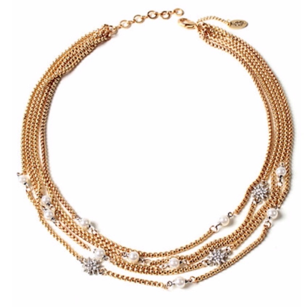 New Without Tags, Amrita Singh crystal necklace